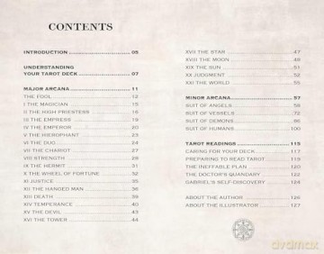Good Omens Tarot Deck and Guidebook - Minerva Siegel [KSIĄŻKA]
