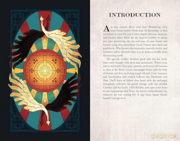 Good Omens Tarot Deck and Guidebook - Minerva Siegel [KSIĄŻKA]