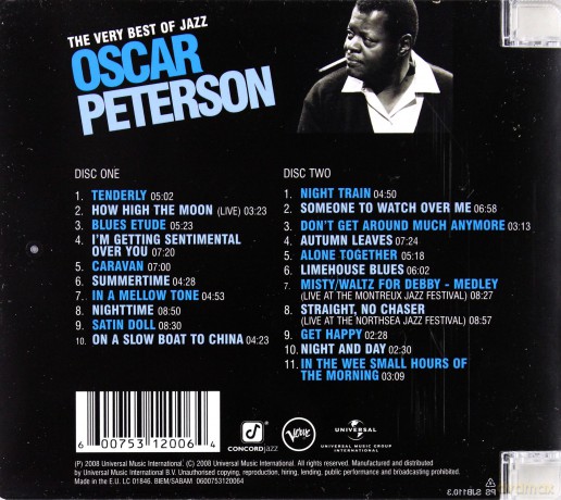 Oscar Peterson: Best Of Jazz (Polska Cena) [2CD]