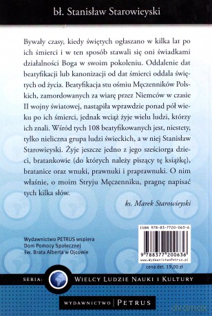 Bł Stanisław Starowieyski - Marek Starowieyski [KSIĄŻKA]