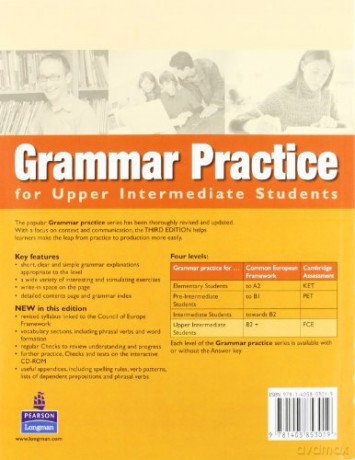 Grammar Practice for Upper-Intermediate Student Book no Key Pack - Steve Elsworth [KSIĄŻKA]