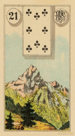 Grand Tableau Lenormand: 36 full colour tarot cards and instructions - Lo Scarabeo [KSIĄŻKA]