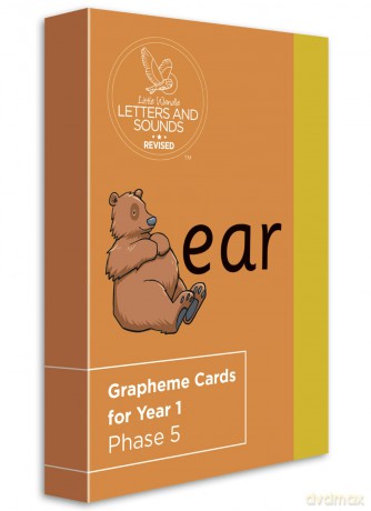 Grapheme Cards for Year 1: Phase 5 (Big Cat Phonics for Little Wandle Letters and Sounds Revised) - Wandle Learning Trus [KSIĄŻKA]