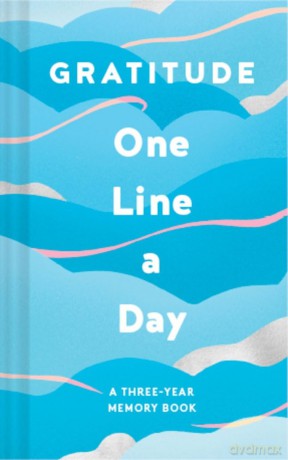 Gratitude One Line a Day: A Three-Year Memory Book - Chronicle Books [KSIĄŻKA]