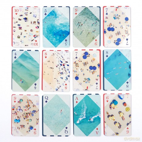 Gray Malin The Beach Playing Card Set - Galison [KSIĄŻKA]