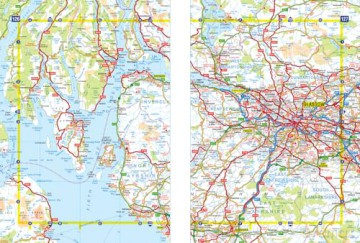 Great Britain A-Z Handy Road Atlas 2025 (A5 Spiral) - A-Z Maps [KSIĄŻKA]