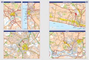 Great Britain A-Z Road Atlas 2025 (A4 Spiral) - A-Z Maps [KSIĄŻKA]