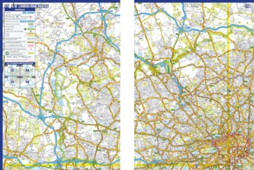 Great Britain A-Z Road Atlas 2025 (A4 Spiral) - A-Z Maps [KSIĄŻKA]