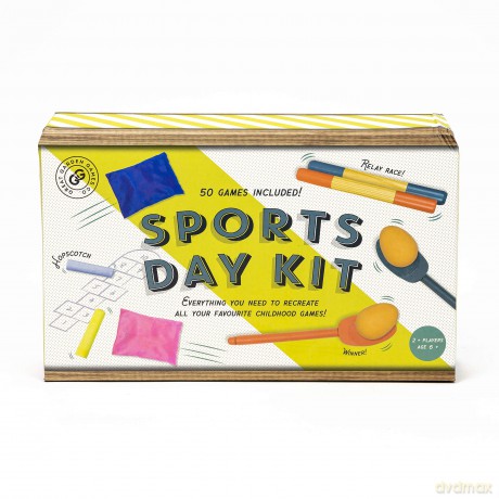 Great Garden Games, Sports Day Kit - Create the ultimate Sports Day with these 50 outdoor Games - Sports Day Kit by Professor Puzzle. [KSIĄŻKA]