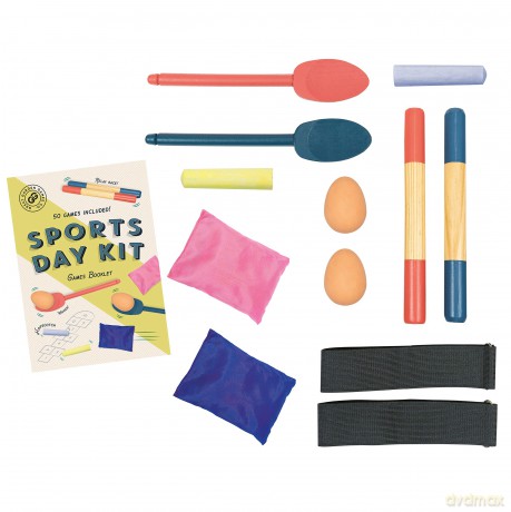Great Garden Games, Sports Day Kit - Create the ultimate Sports Day with these 50 outdoor Games - Sports Day Kit by Professor Puzzle. [KSIĄŻKA]