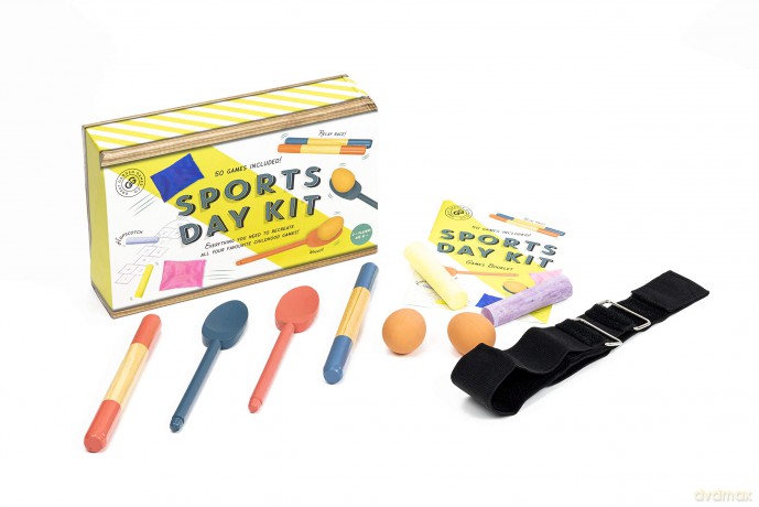 Great Garden Games, Sports Day Kit - Create the ultimate Sports Day with these 50 outdoor Games - Sports Day Kit by Professor Puzzle. [KSIĄŻKA]