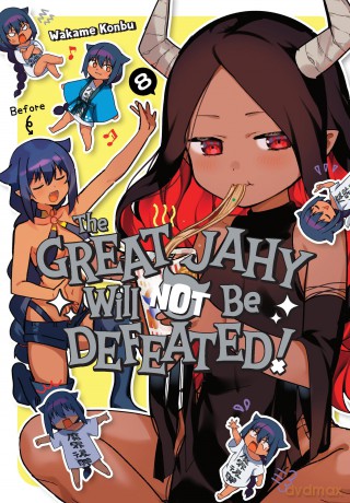 Great Jahy Will Not Be Defeated! 8, The (The Great Jahy Will Not Be Defeated!) - Wakame Konbu [KOMIKS]