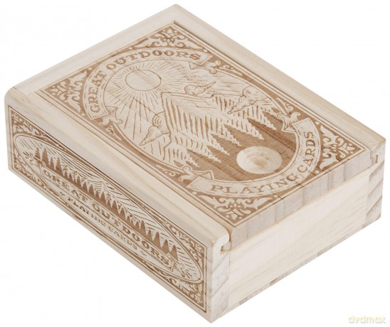 Great Outdoors Playing Cards: illustrated by Travis Pietsch - Travis Pietsch [KSIĄŻKA]