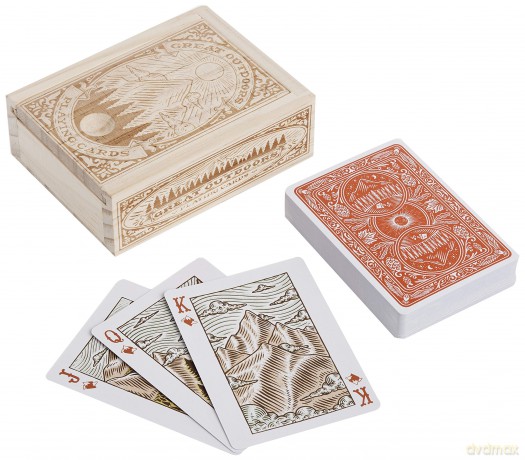 Great Outdoors Playing Cards: illustrated by Travis Pietsch - Travis Pietsch [KSIĄŻKA]