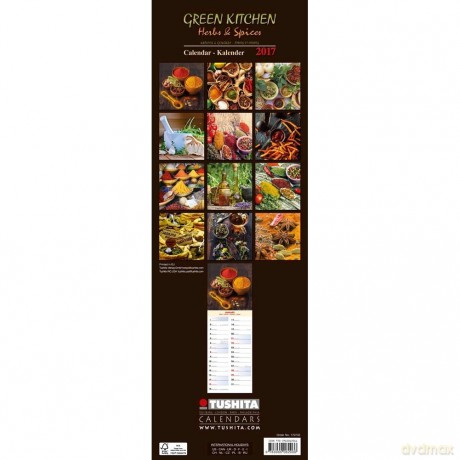 Green Kitchen 2017 (Slimline) [KSIĄŻKA]