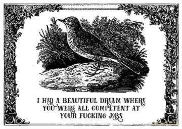Greetings from Effin' Birds: 100 Tear-Out Postcards - Aaron Reynolds [KSIĄŻKA]