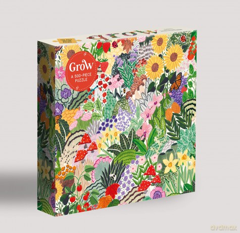 Grow 500-Piece Puzzle - Sara Boccaccini Meadows [PUZZLE]