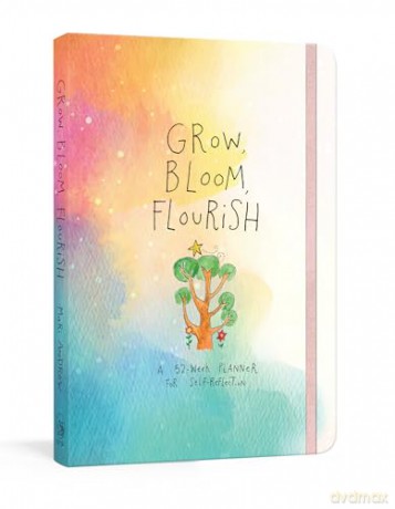 Grow, Bloom, Flourish: A 52-Week Planner for Self-Reflection (@bymariandrew) - Mari Andrew [KSIĄŻKA]