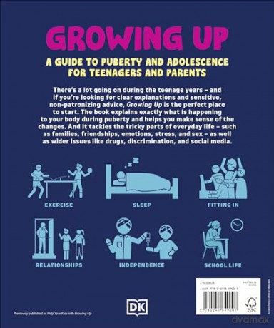 Growing Up: A Guide to Puberty and Adolescence for Teenagers and Parents (DK Help Your Kids With) - Robert Winston [KSIĄŻKA]