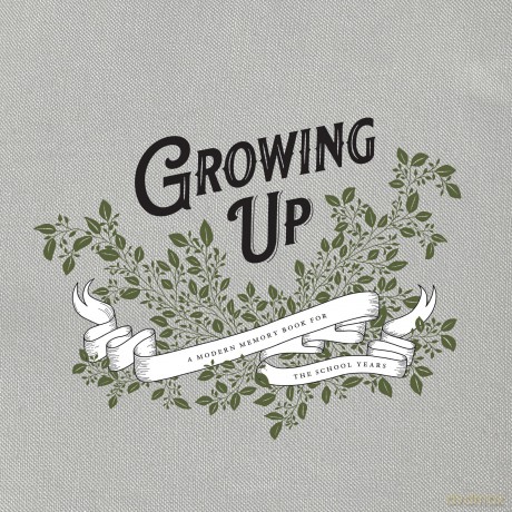 Growing Up: A Modern Memory Book for the School Years - Korie Herold [KSIĄŻKA]