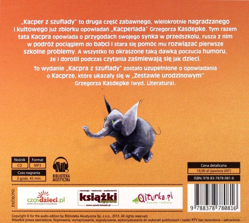 Kacper Z Szuflady Tw - Grzegorz Kasdepke [Audiobook]