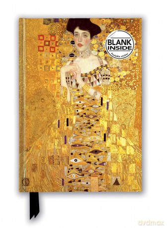 Gustav Klimt: Adele Bloch Bauer I (Foiled Blank Journal) (Flame Tree Blank Notebooks) - Flame Tree Studio [KSIĄŻKA]