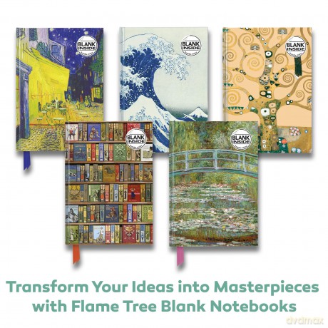 Gustav Klimt: Adele Bloch Bauer I (Foiled Blank Journal) (Flame Tree Blank Notebooks) - Flame Tree Studio [KSIĄŻKA]