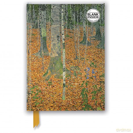 Gustav Klimt: The Birch Wood (Foiled Blank Journal) (Flame Tree Blank Notebooks) - Flame Tree Studio [KALENDARZ]