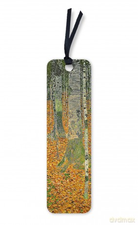 Gustav Klimt: The Birch Wood Bookmarks (pack of 10) - Flame Tree Studio [KSIĄŻKA]