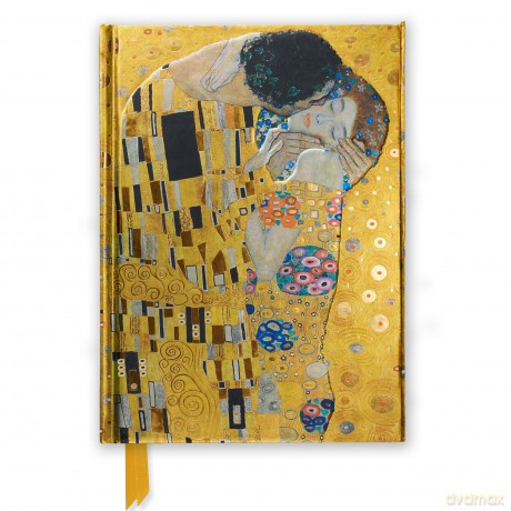 Gustav Klimt: The Kiss (Foiled Slimline Journal) (Flame Tree Slimline Journals) - Flame Tree Studio [KSIĄŻKA]