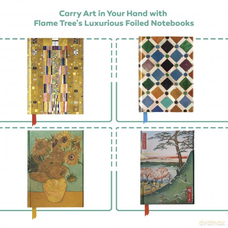 Gustav Klimt: The Virgin (Foiled Journal) (Flame Tree Notebooks) - Flame Tree Studio [KSIĄŻKA]