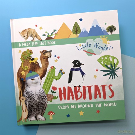 Habitats: From All Around the World (Little Wonders Mega Flap Fact Board Book) - Isabel Aniel [KSIĄŻKA]