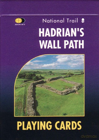 Hadrians Wall Map Playing Cards - Harvey Maps [KSIĄŻKA]