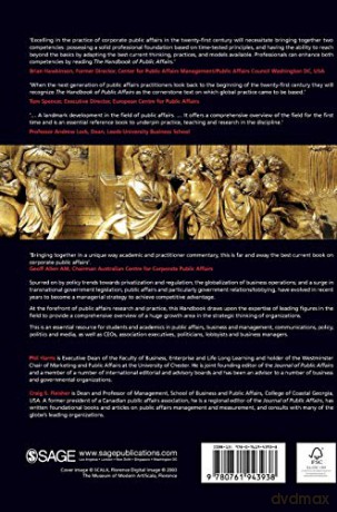 Handbook of Public Affairs - Phil Harris [KSIĄŻKA]