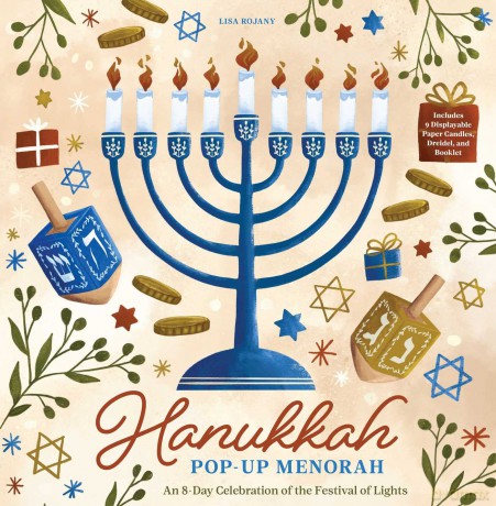 Hanukkah Pop-Up Menorah: An 8-Day Celebration of the Festival of Lights (IE Entertainment) - Lisa Rojany [KSIĄŻKA]