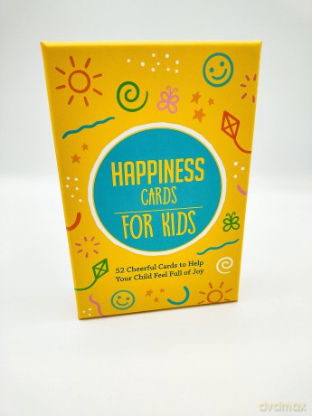 Happiness Cards for Kids: 52 Cheerful Cards to Help Your Child Feel Full of Joy [KSIĄŻKA]