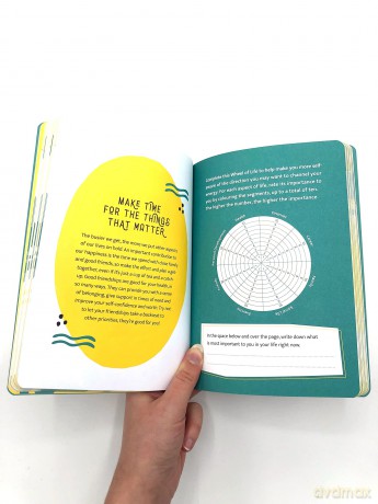 Happiness for Every Day Journal: Simple Tips and Guided Exercises to Help You Find Joy [KALENDARZ]