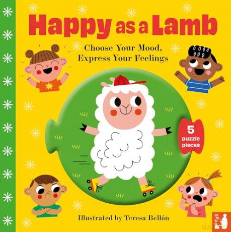 Happy as a Lamb: A fun way to explore emotions with 2-5-year-olds through play: 1 (Choose Your Mood Board Books) - Mama Makes Books [KSIĄŻKA]