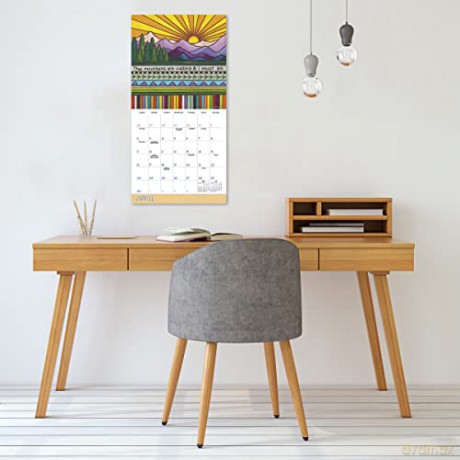Happy Camper 2023 Calendar (WALL 16 MONTH) - Kathy Phillips [KALENDARZ]