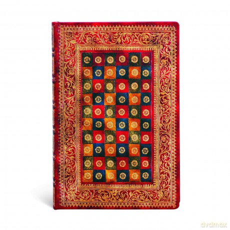 Hardcover Journals, Fiamma, Unlined (Venetian Mornings): Unlined Mini - Paperblanks [KSIĄŻKA]