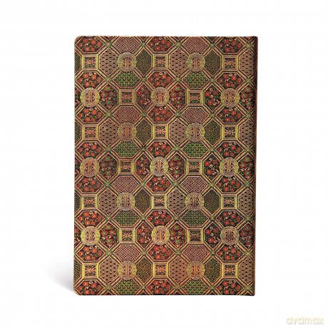 Hardcover Journals, Mandala, Lined: Lined Midi (Sacred Tibetan Textiles) - Paperblanks [KSIĄŻKA]