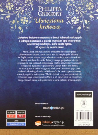 Uwięziona Królowa - Philippa Gregory (digipack) [Audiobook]