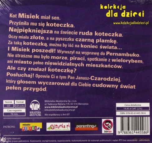 Wieczorynki Z Kotem Miśkiem Tw - Anna Onichimowska [Audiobook]