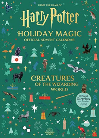 Harry Potter Holiday Magic: Official Kalendarz Adwentowy: Creatures of the Wizarding World - Insight Editions [KALENDARZ]
