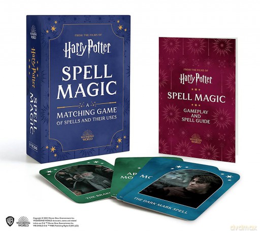 Harry Potter Spell Magic: A Matching Game of Spells and Their Uses - Donald Lemke [KSIĄŻKA]