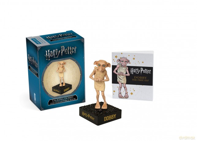 Harry Potter Talking Dobby and Collectible Book - Running Press [KSIĄŻKA]