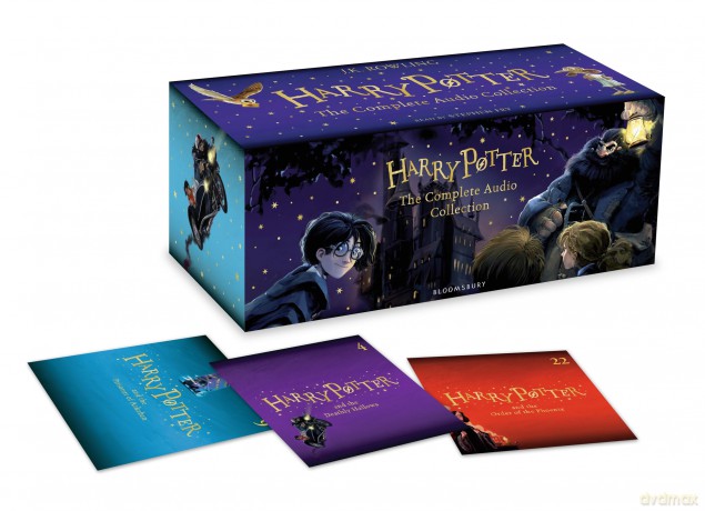 Harry Potter The Complete Audio Collection: J.K. Rowling - J.K. Rowling [KSIĄŻKA]