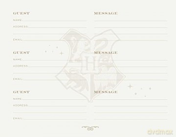 Harry Potter: Always Wedding Guest Book - Insights [KSIĄŻKA]