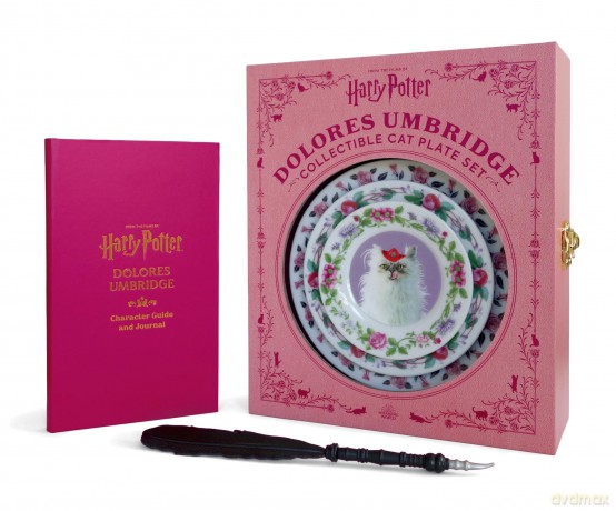 Harry Potter: Dolores Umbridge Collectible Cat Plate Set - Donald Lemke [KSIĄŻKA]