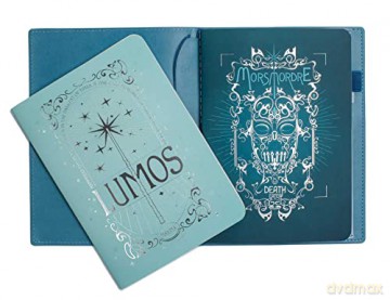 Harry Potter: Expecto Patronum Traveler's Notebook Set: (Refillable Notebook) - Insight Editions [KALENDARZ]